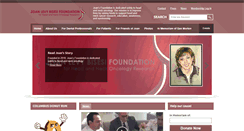 Desktop Screenshot of joansfoundation.org